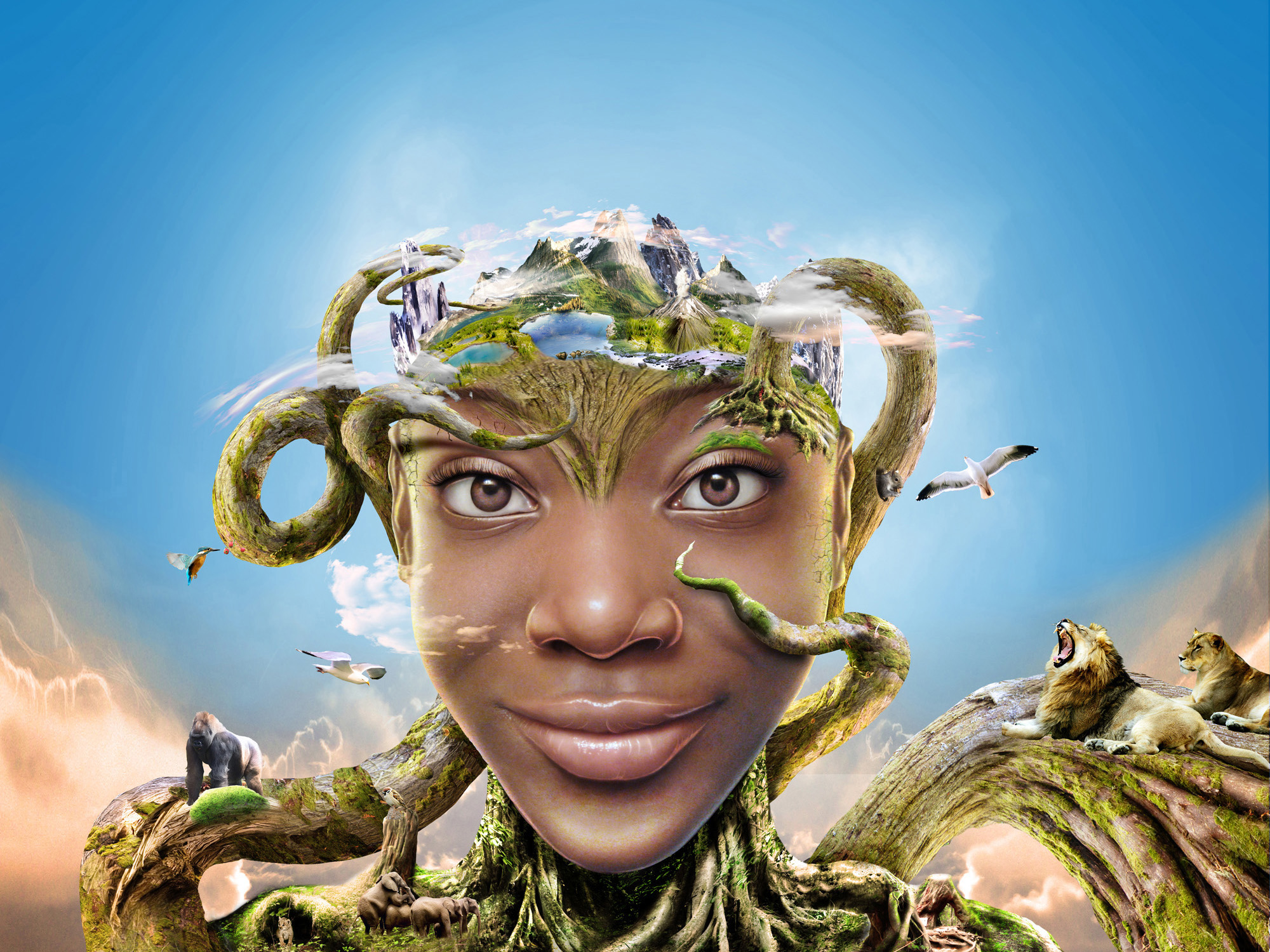 Image of mother earth