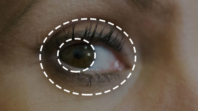human eye concept for logo