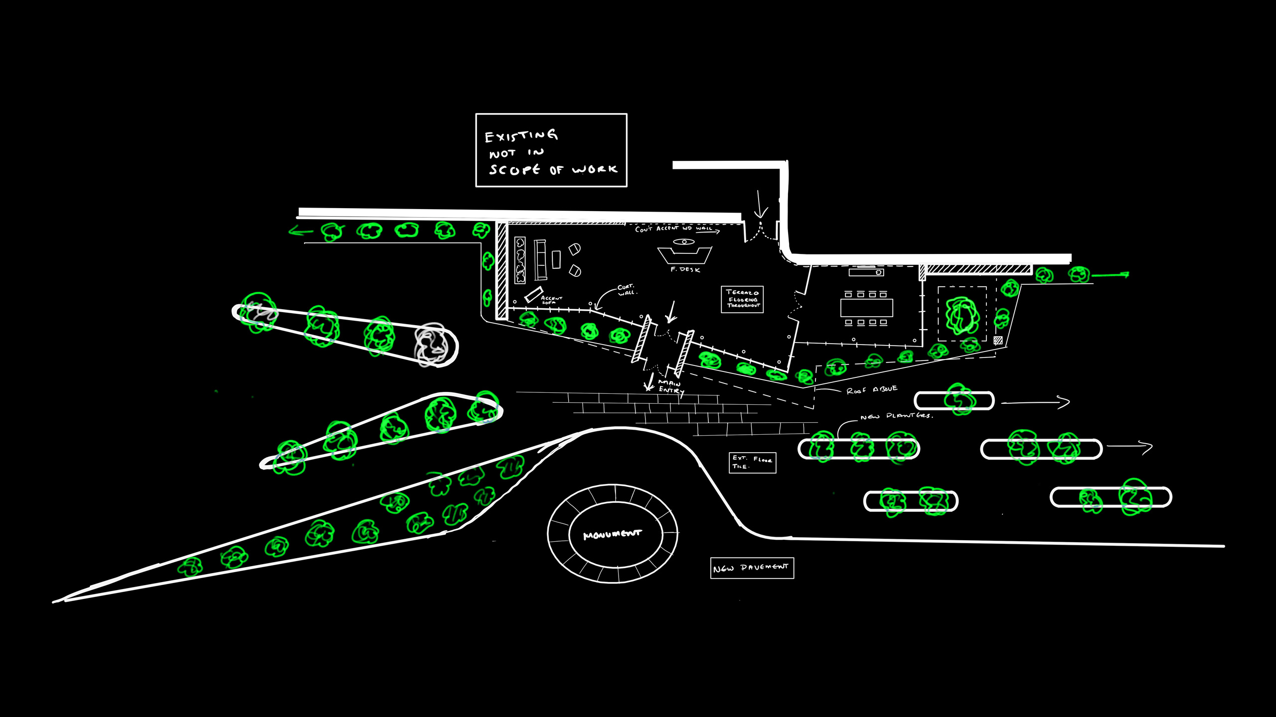 sketch of site plan