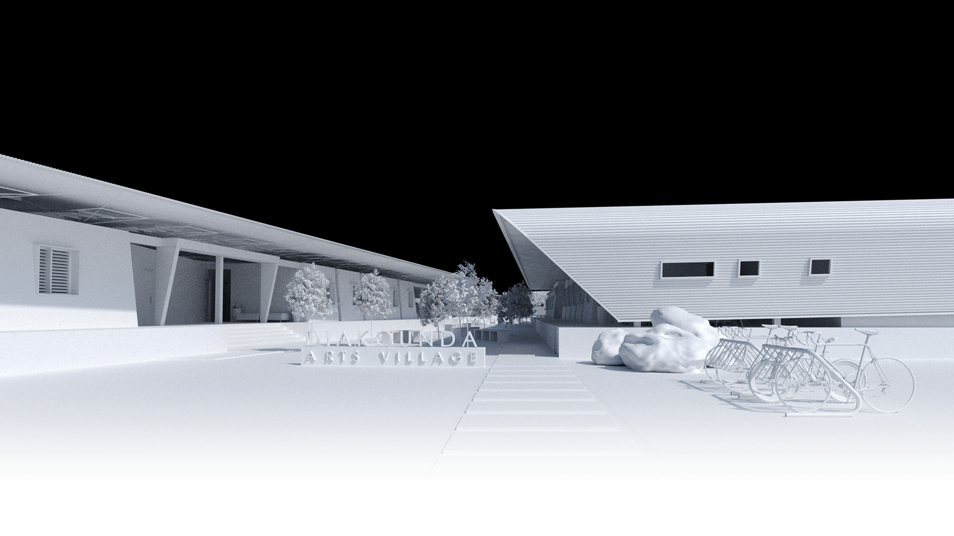 Render of proposed school